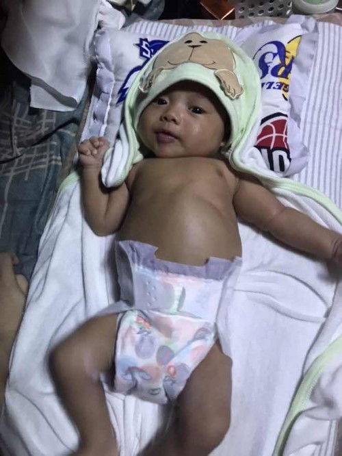 Worried about his belly