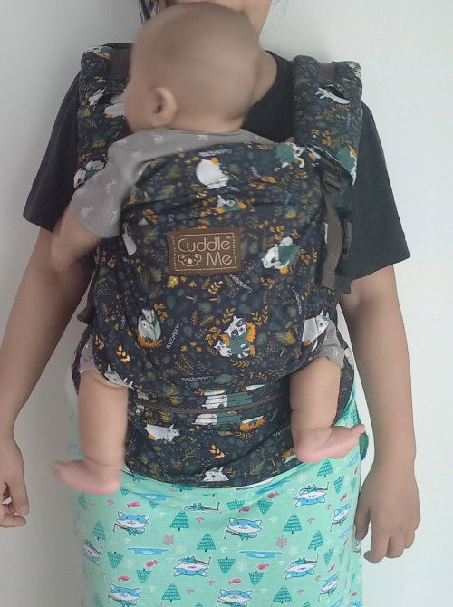 Apakah cara saya menggendong sudah m-shape?