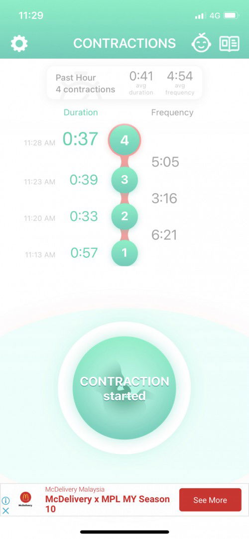 Tanda bersalin ke????