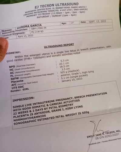 Bukod po sa breech po sya kasi sabi ng ob iikot pa po sya dahil maaga pa naman daw...