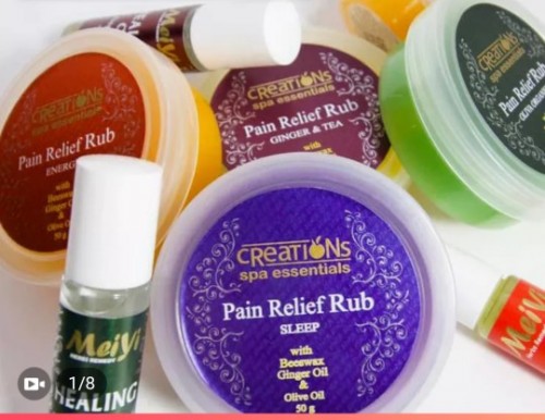 Pain relief rub