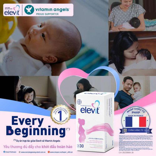 Cùng Elevit gửi gắm tâm tư làm mẹ qua cuộc thi "Yêu thương đủ đầy, cho khởi đầu hoàn hảo"