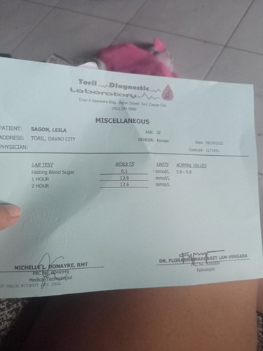 Ogtt result