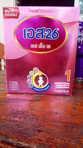 ลูกบ้านไหนทานนมเอส26บ้างคะ