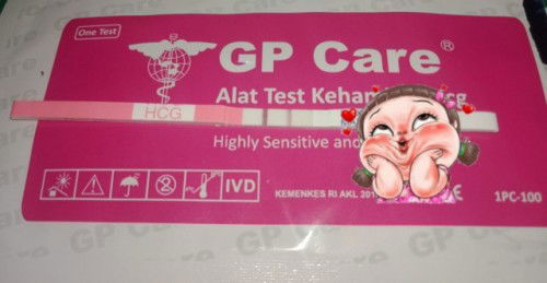 Belum telat haid positif