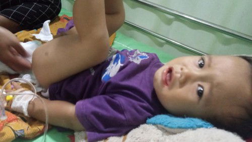 Mohon pencerahanya bunda semoga si kecil sehat lagi