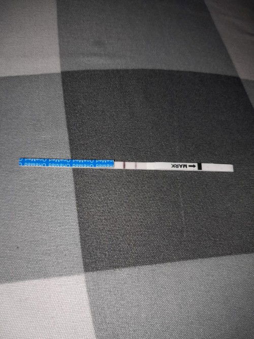 Hallo saya cici karna baru pertama test kehamilan apa ini positif ?