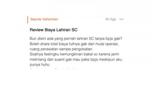 Review Biaya Lahiran Caesar