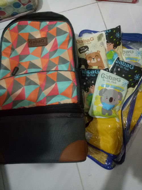 Cooler bag dan ice gell