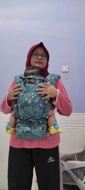 Apakah sudah benar gendong M Shape nya..?