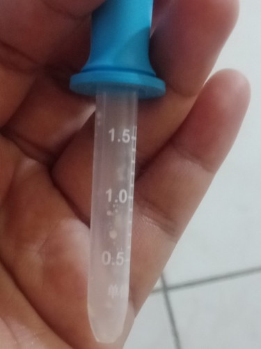 Hi mommy's tanong ko lang kung pano emeasure yung 0.75ml dito sa dropper na to