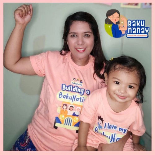 FLEXING OUR BAKUNANAY AND BAKUBABY SHIRTS