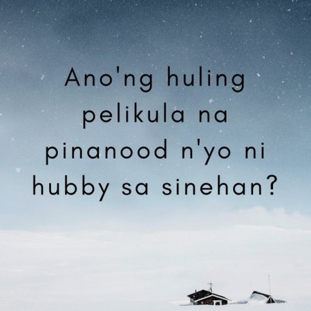 Sino'ng miss na mag-sine?