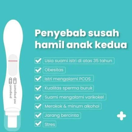 Penyebab susah hamil anak ke-2