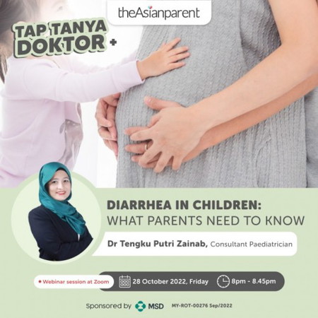 TAP Tanya Doktor:  "Diarrhea in Children: What Parents Need To Know"