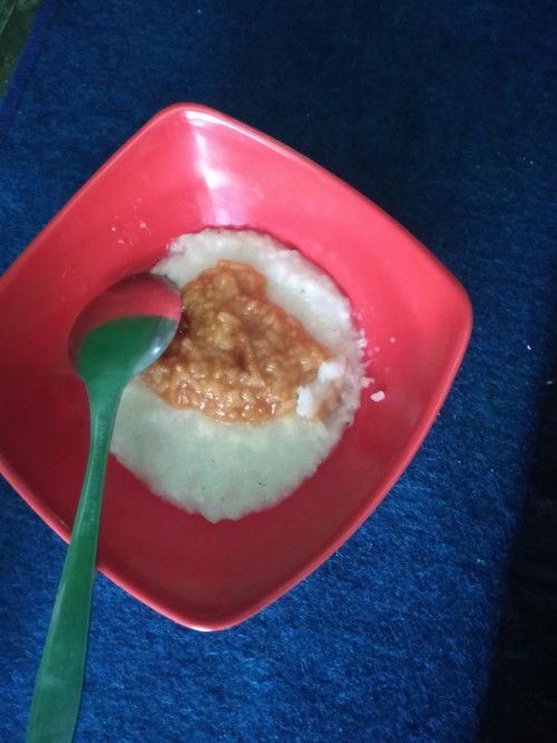 Hampir kecolongan mpasi dini