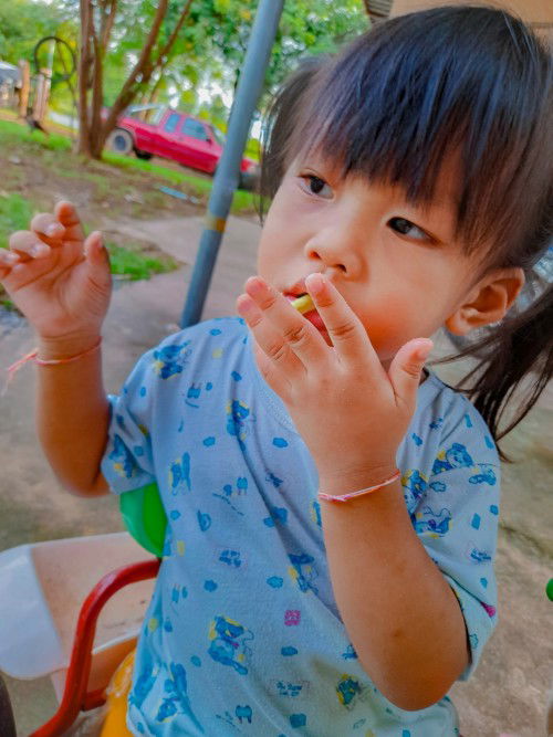 มีลูกบ้านไหนพูดช้าบ้างคะ