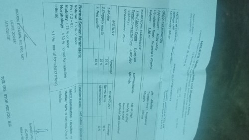 Sa tingin ninyo po mababa ba sperm count niya?
Makakabuntis kaya?