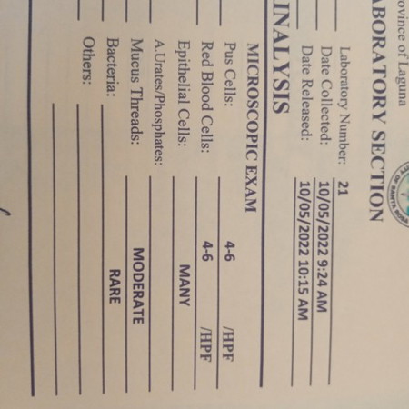 Urinalysis