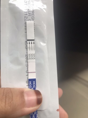 Upt positif pregnant ke macam ni