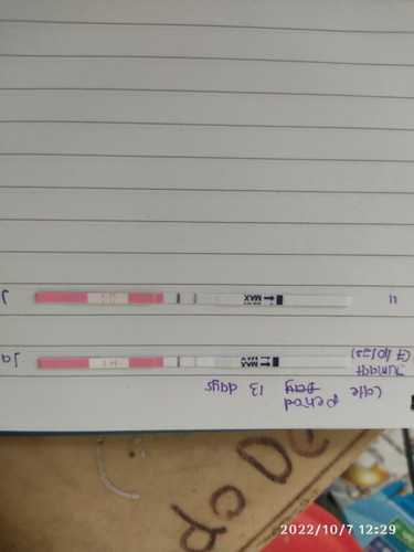 seminggu lebih lewat period opk positif