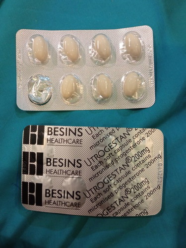 ยา Utrogeastan 200 mg.