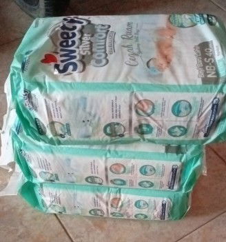 Pempers Sweety Silver NB Perekat