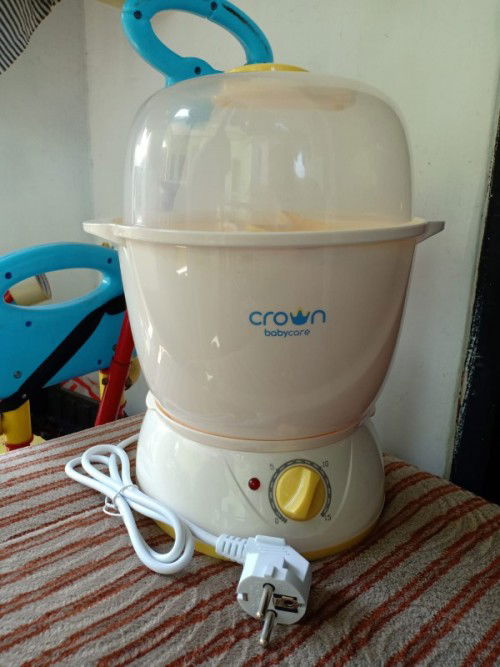 DIJUAL!! Alat steril botol merk crown (bisa 6botol, kukus telur dll) barang baru 150rb