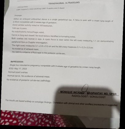 Transvaginal Utz Result