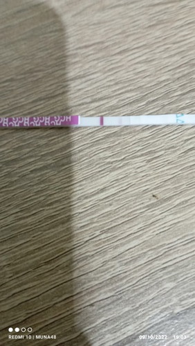 ใครตรวจที่บ้านแล้วขึ้นขีดจางๆๆ