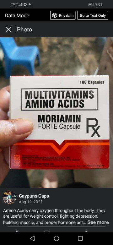 Hi po tanung lang po pwede poba uminom ng  moriamin capsule po kahit nagpa breastfeed..