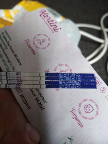 Bunda ,maaf apakah tespeck saya ini positif atau negatif?