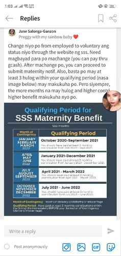 SSS MATERNITY BENEFIT