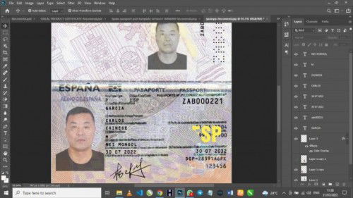 Getting a fake and a real (genuine) passport, ID or driving license or any other document is simple.