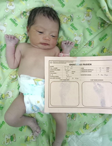 Lahir tepat hpl usg tm1 17Okt