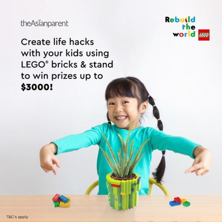 Join the LEGO Young Rebuilders Challenge and stand a chance to win prizes up to $3000.
