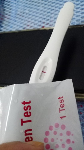 Sy da lewat datang haid selama 7hr dan telah lakukan Test HCG tp samar2