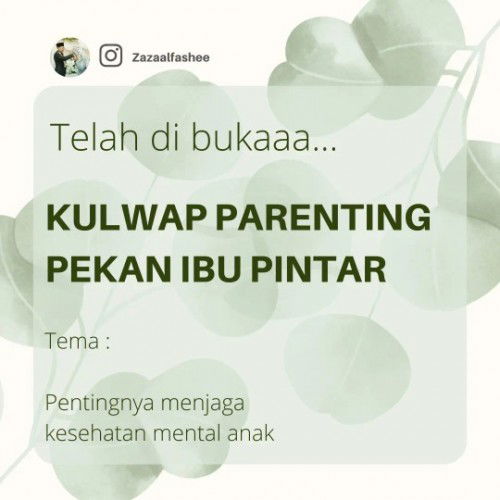JOIN KULWAP PARENTING PEKAN IBU PINTAR