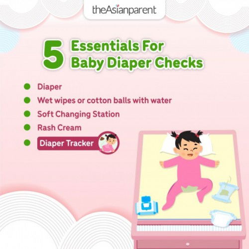Did you know our diaper tracker gives you tips and suggestions once you've logged your baby's diaper change?