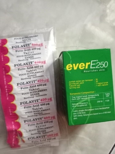 Mau tanya bund di sini ada yang pernah promil folavit, ever E, prenagen?