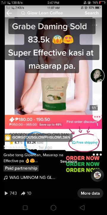 EFFECTIVE NA PAMPAYAT AT PAMPA GLOW 😍 Daming sold nito nagkakaubusan ng Stock ‼