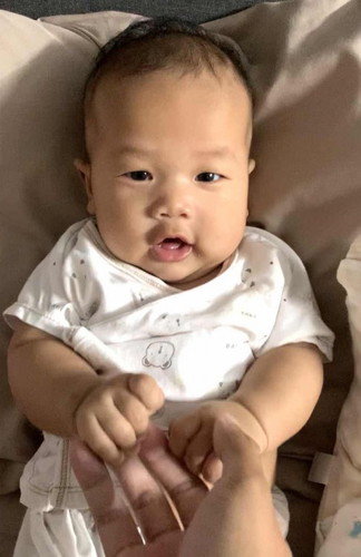 พัฒนาดารลูกสาว ตอนอายุ 3 เดือน 26 วัน