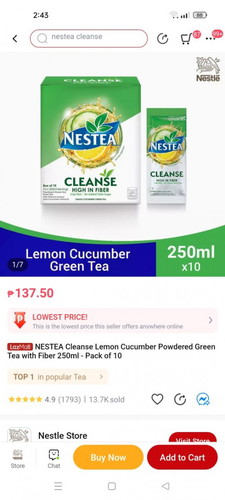 Nestea Cleanse