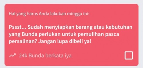 Barang pasca persalinan