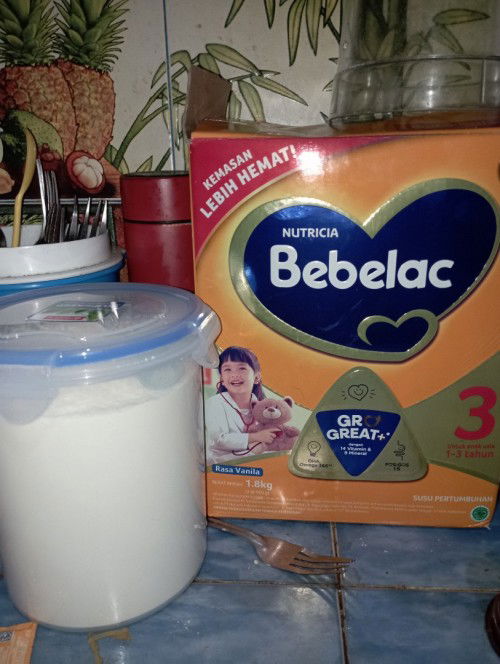 Mau preloved susu bebelac 1-3 karena anak ga cocok