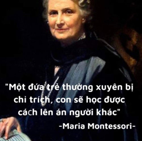 LỜI KHUYÊN TỪ BÀ MONTESSORI MỖI NĂM CHA MẸ NÊN ĐỌC 1️⃣ LẦN