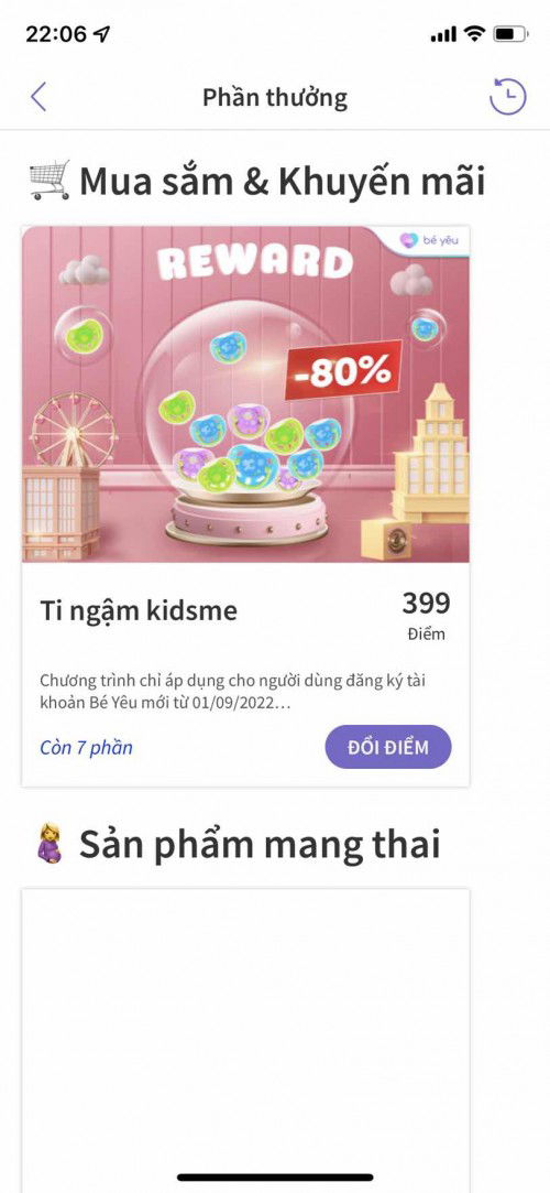 Đổi quà bằng điểm