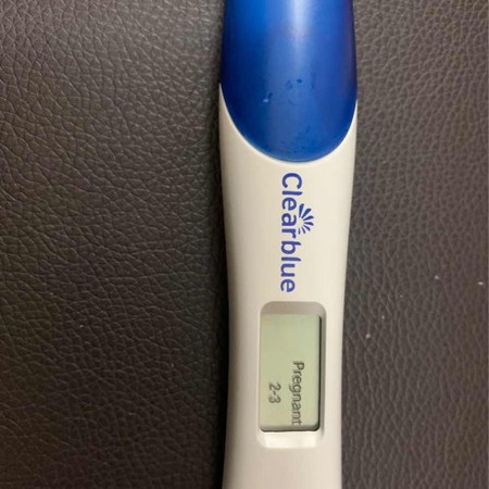 Pregnancy test clearblue