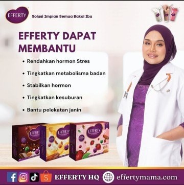 Siapa yang pernah ikhtiar hamil dengan susu efferty ?? Saya ingin nak tahu