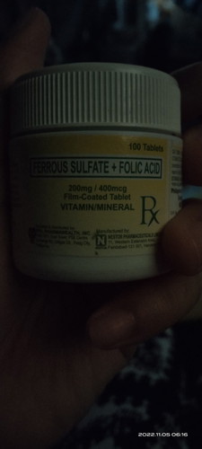 Okay lang po ba na ferros sulfate with folic acid lang po ang inumin ng buntis?